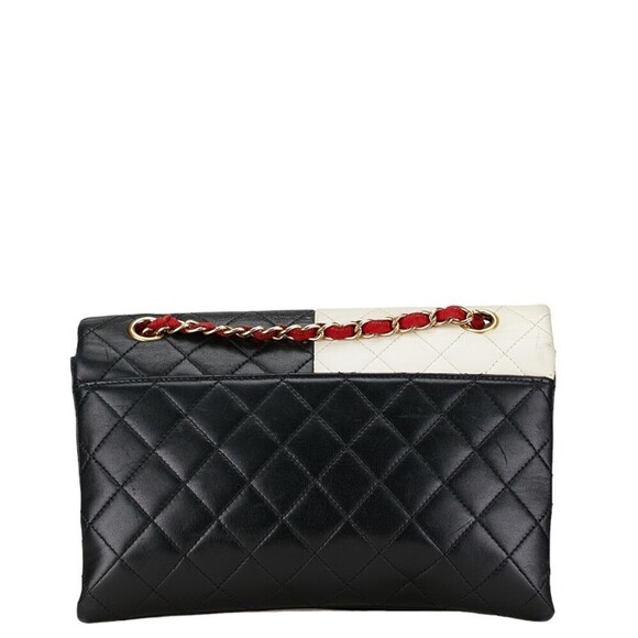 Chanel Colorblock Pagoda Flap Bag Leather Shoulder Bag in Good condition - Picture 2 of 10